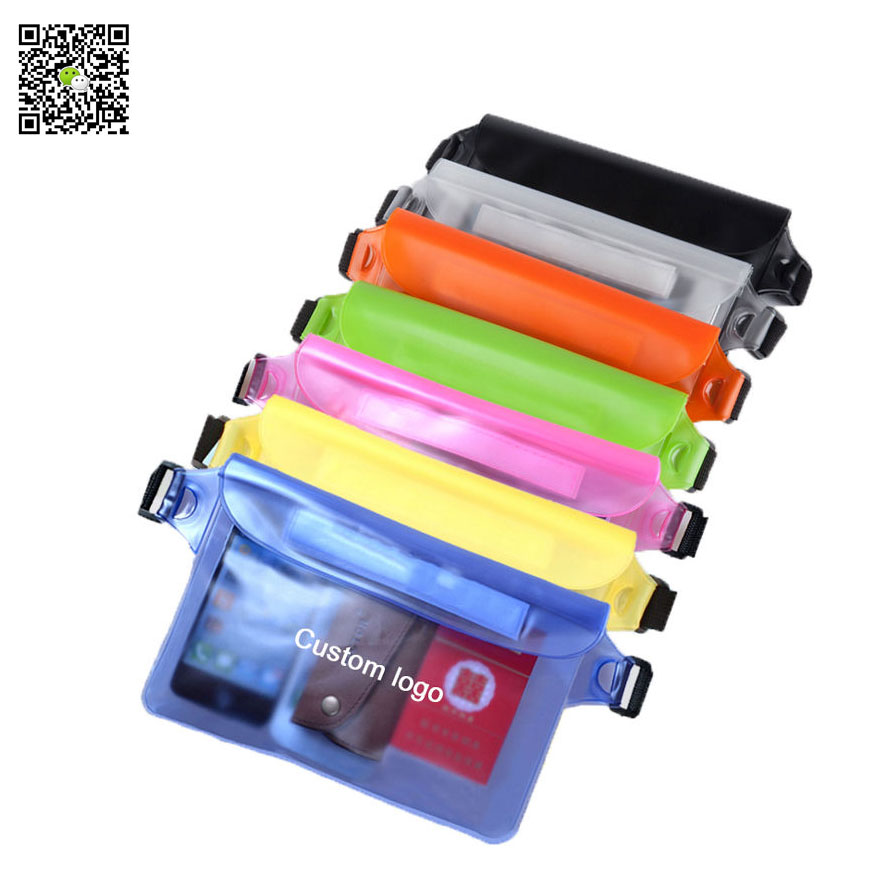 Beach Sport Swimming Pvc Waterproof Pouch Dry Bag Fanny Pack Waist Belt Bag For Phone.jpg