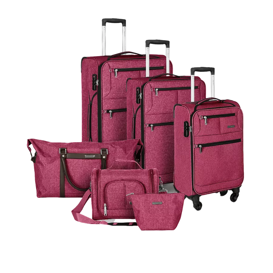 6PCS Lightweight luggage set